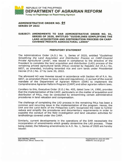 CAAP ADMINISTRATIVE ORDER NO. 01.